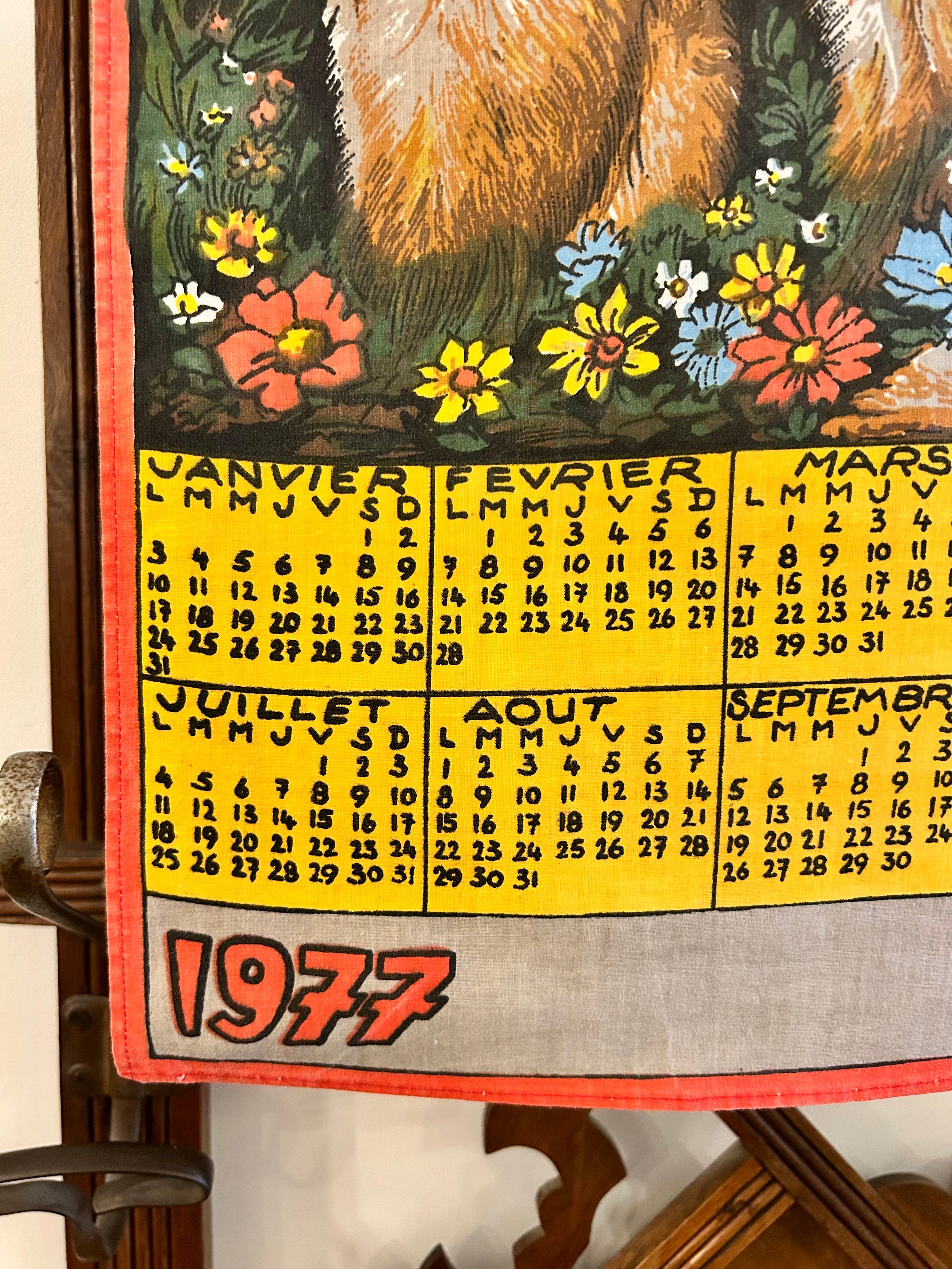T-shirt « Les marmottes » Calendrier 1977 - Précommande