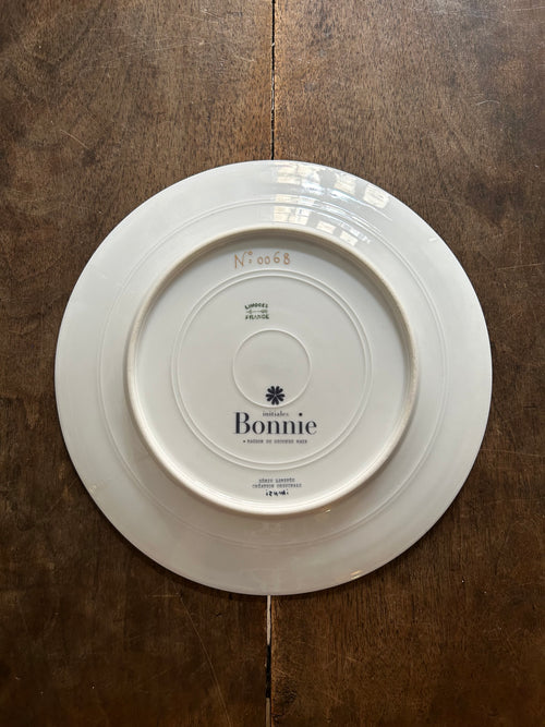 Assiette plate « LOUIS XV »  N°0068