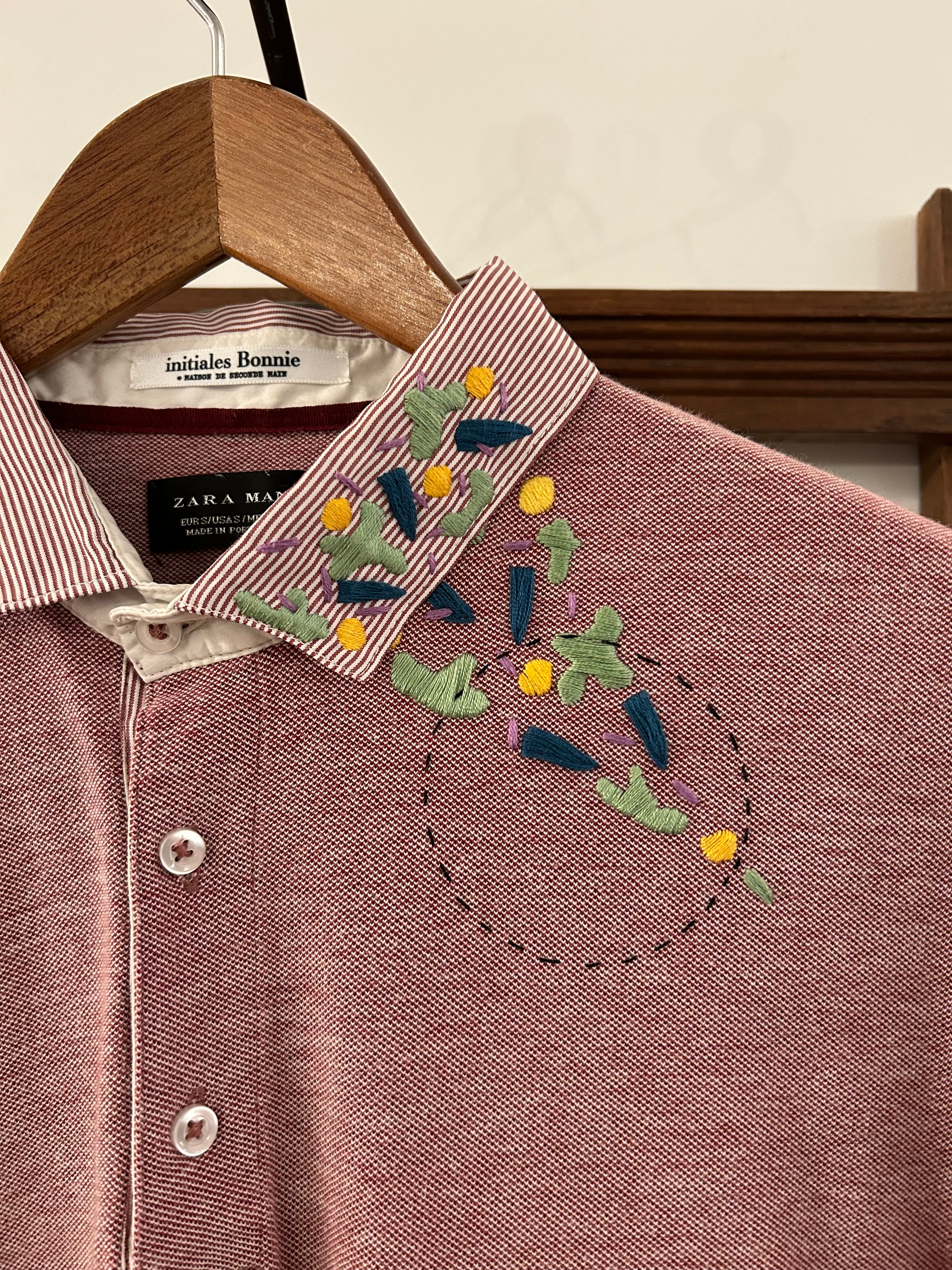 Polo « Broderie col » N°0003