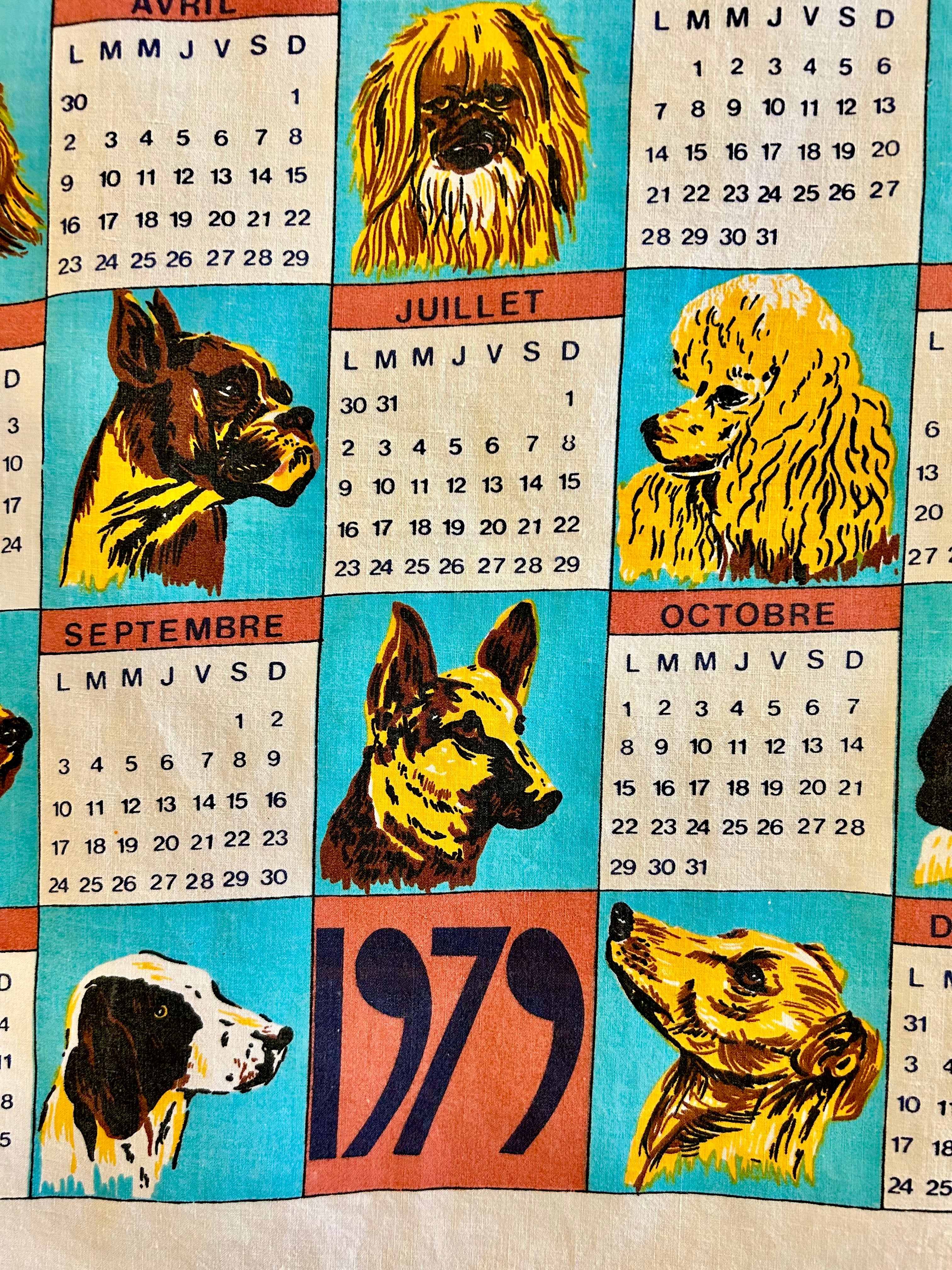 T-shirt « Dogs » Calendrier 1979 - Précommande