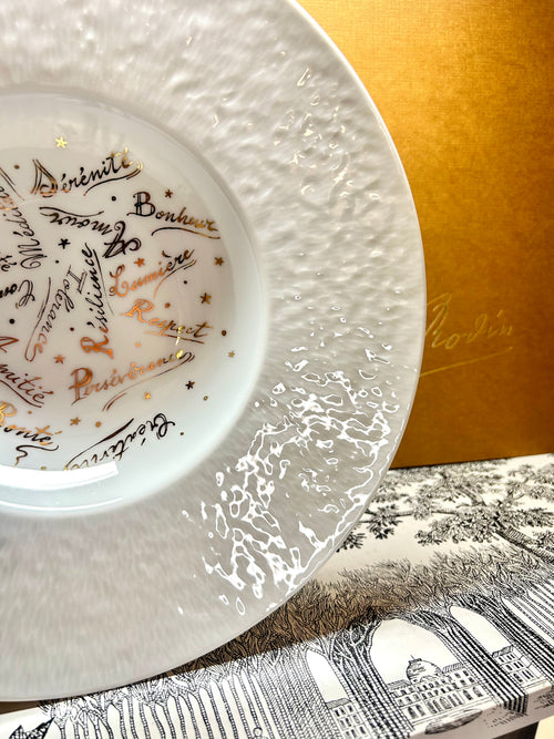 Assiette creuse du restaurant La Tour d’Argent - N°0023