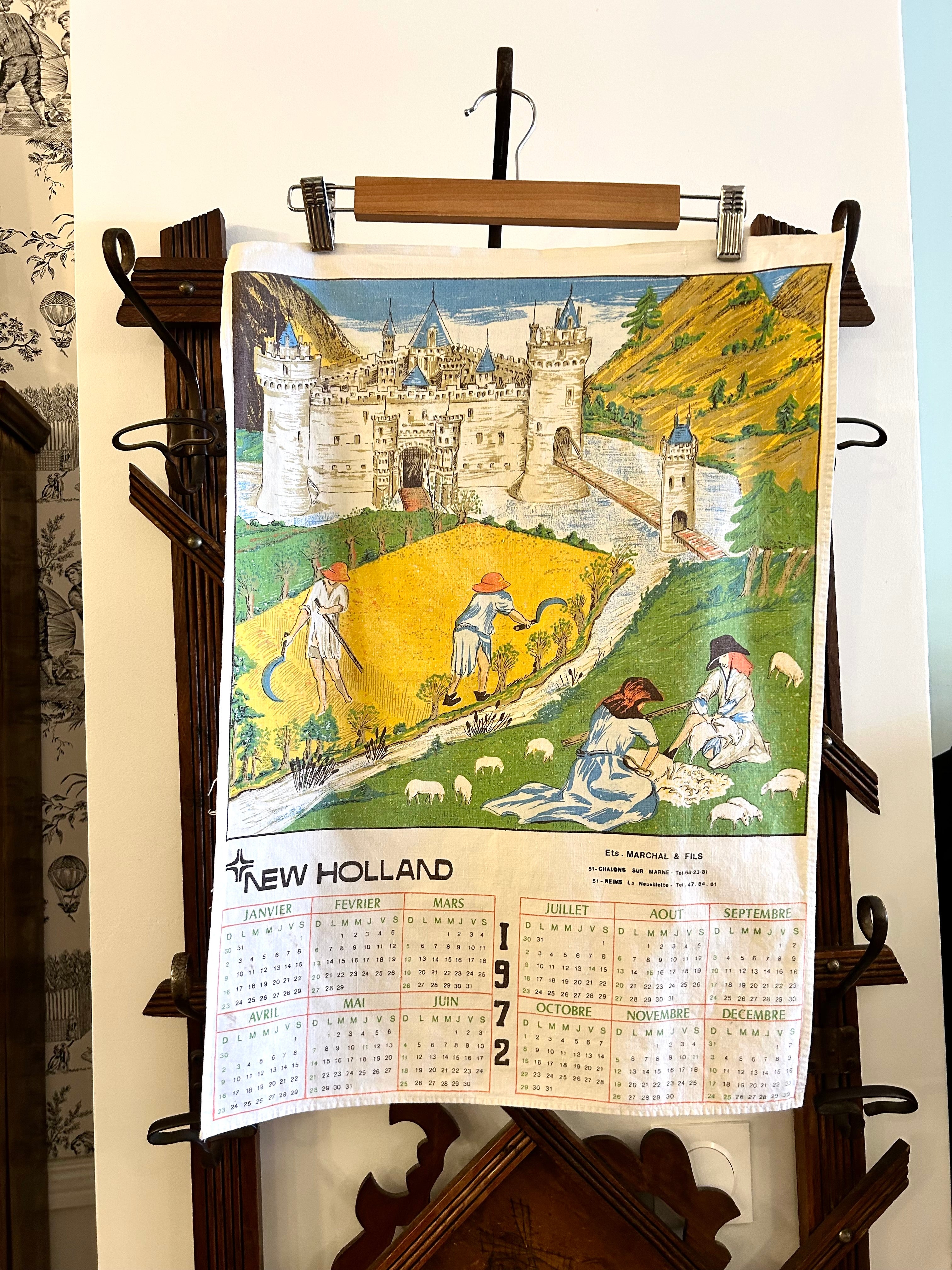 Polo « Château Hollandais » Calendrier 1972 - Précommande