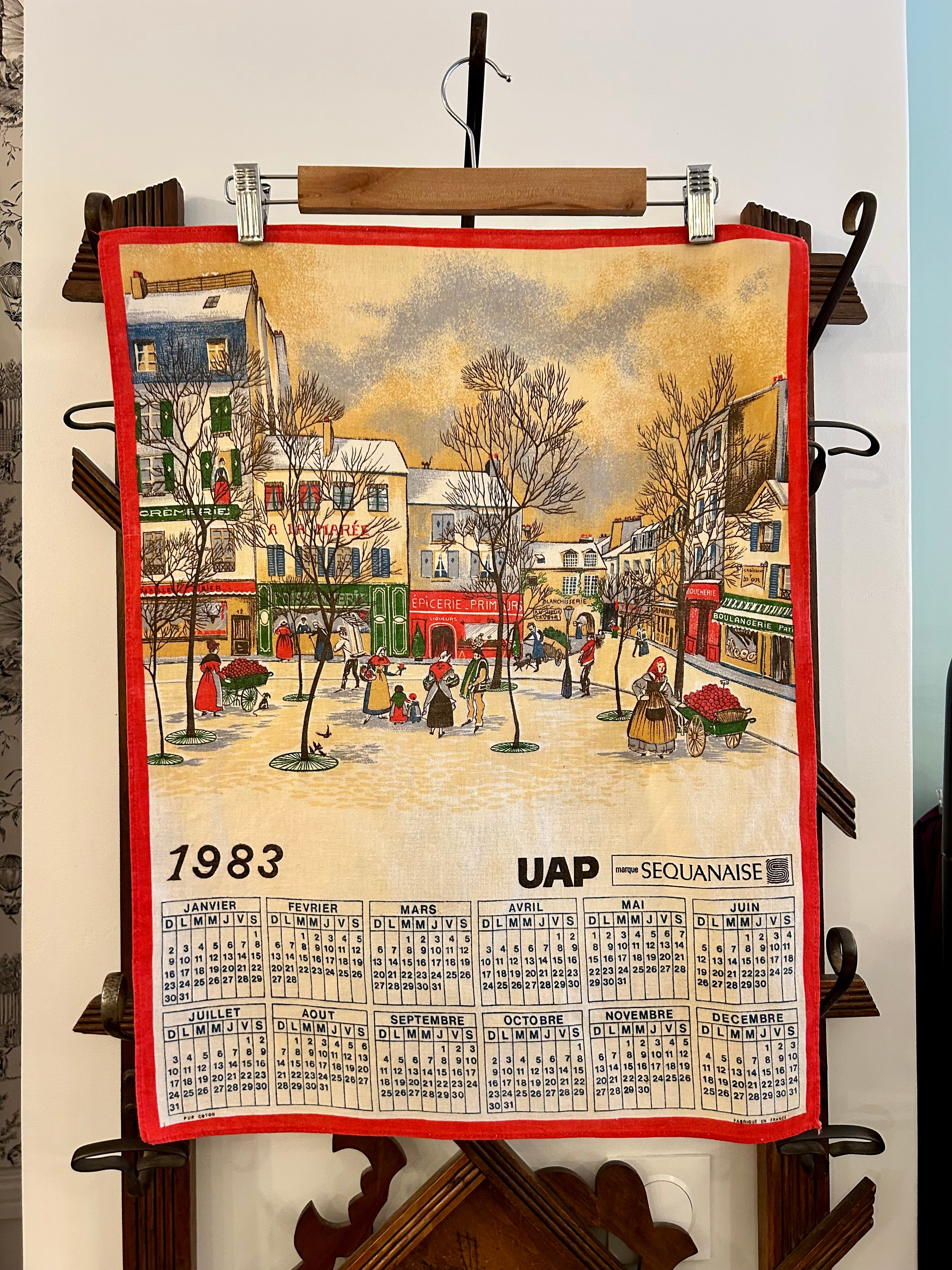 Polo « Village français » Calendrier 1983 - Précommande