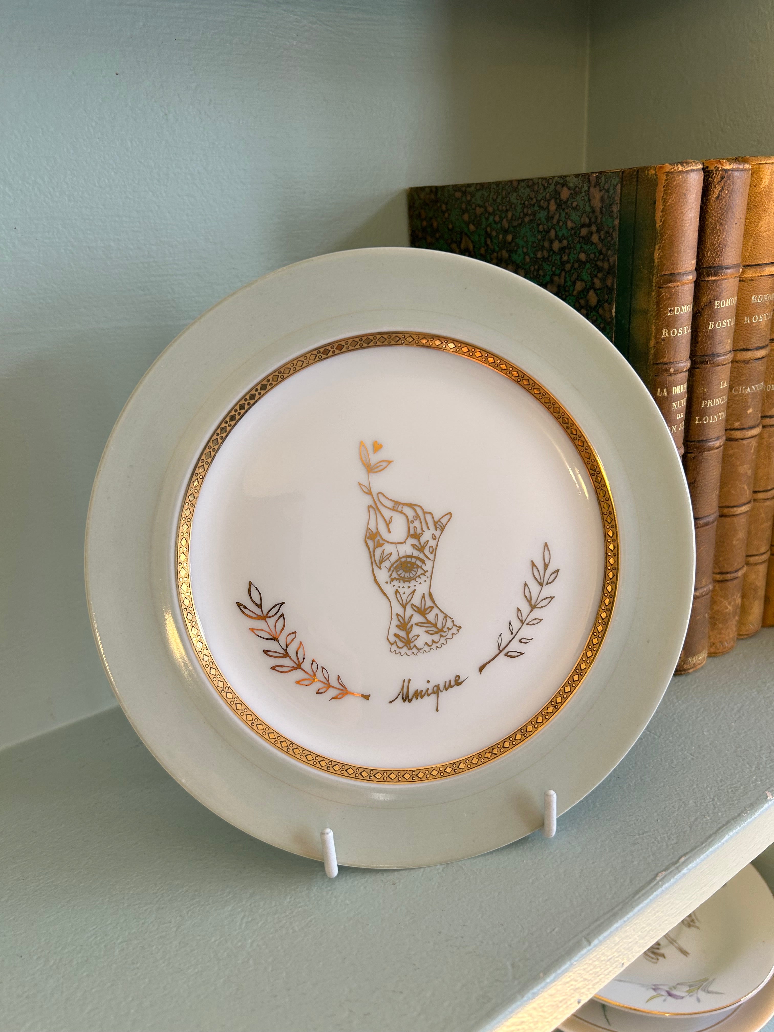 Petite assiette « Unique » N°0533
