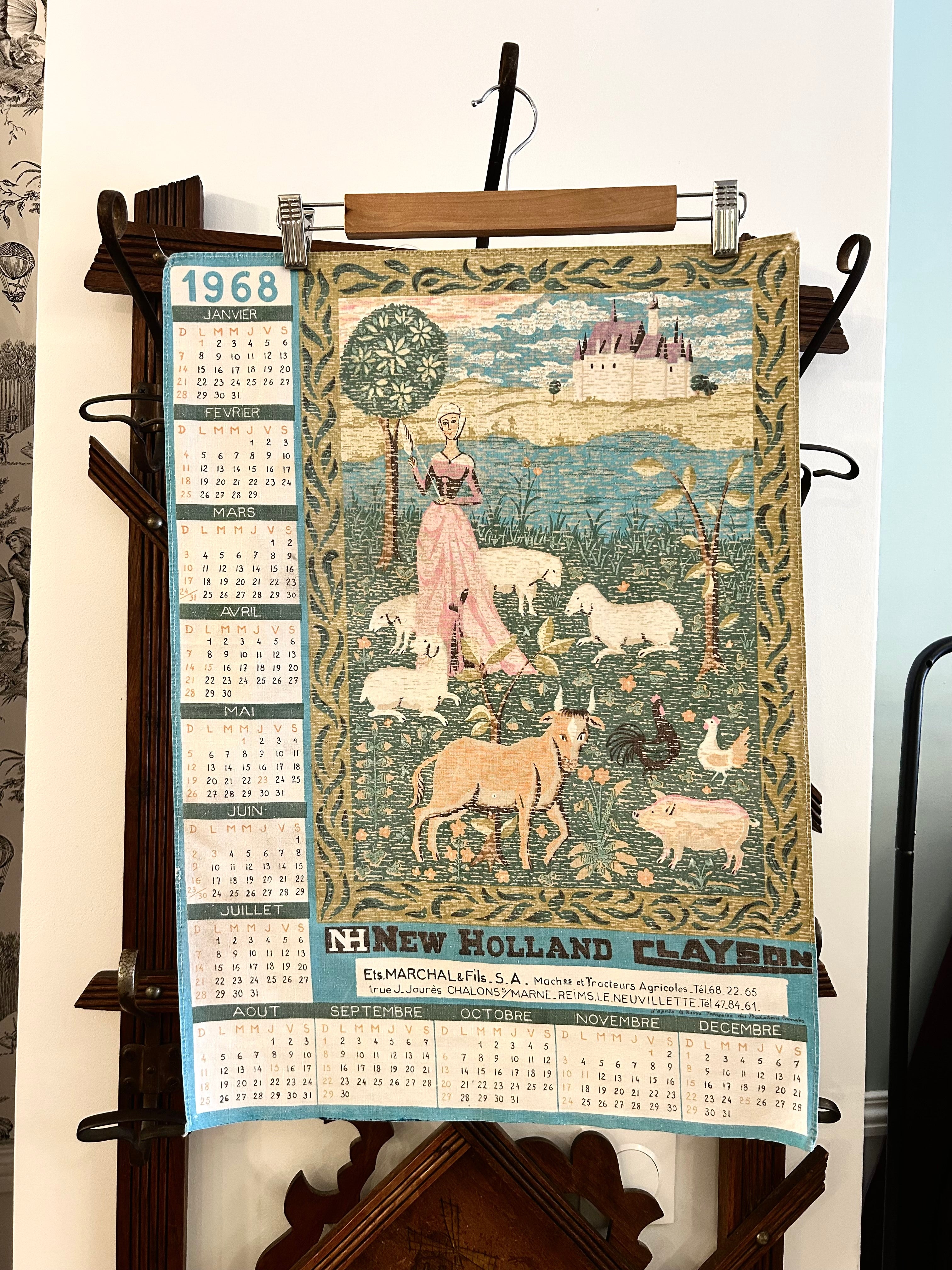 Polo « Bergère Hollandaise » Calendrier 1968 - Précommande