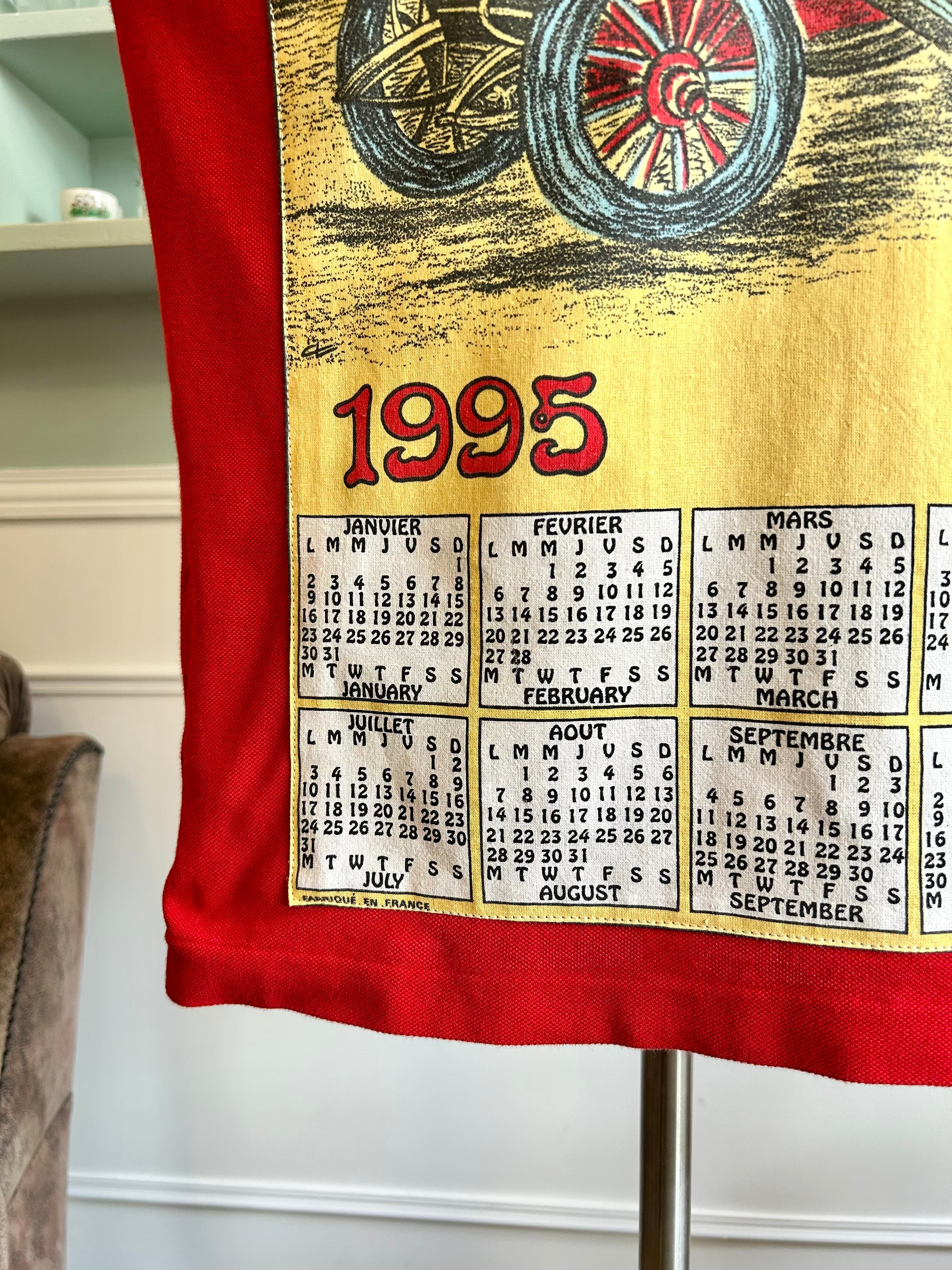 Polo « Voiture ancienne »  Calendrier 1995 - N°0176