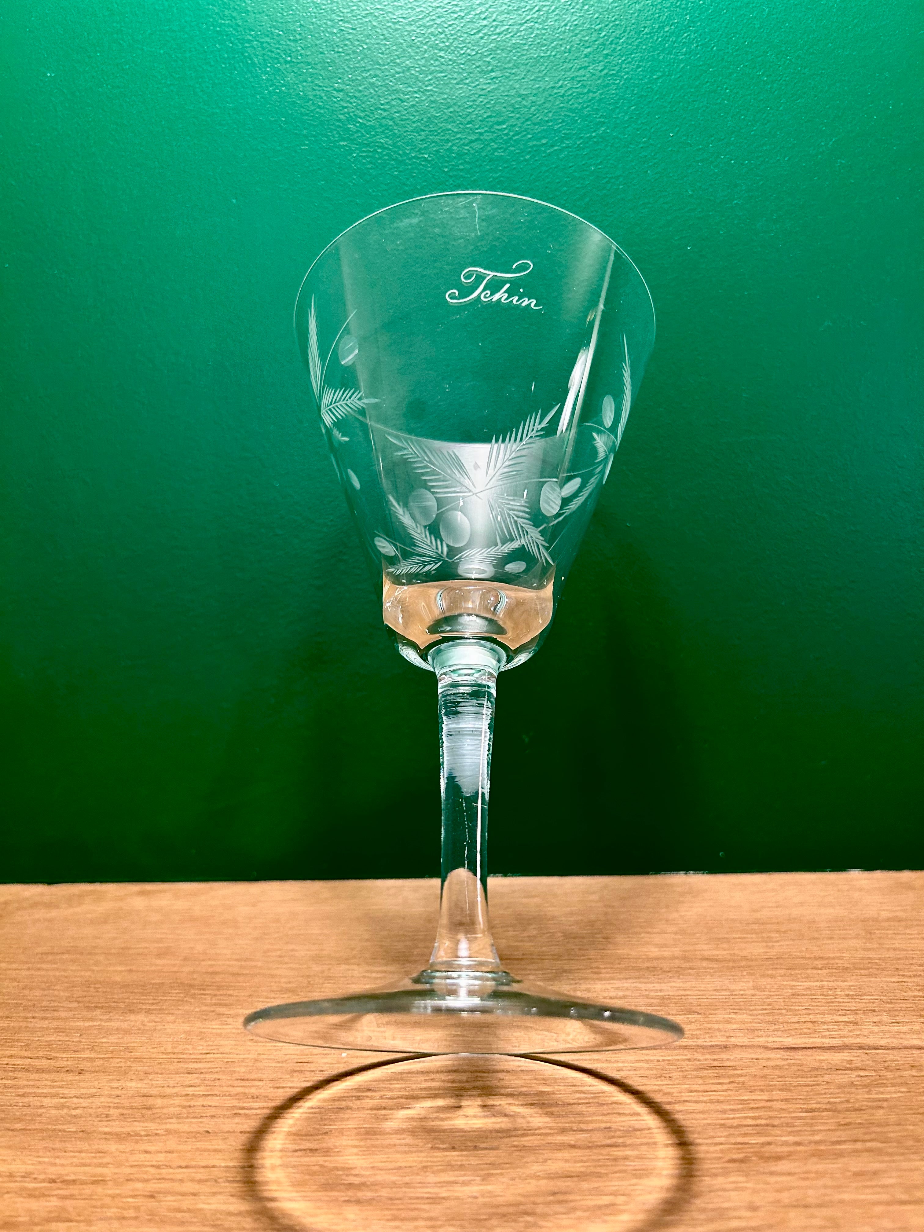 Duo verres à vin « Tchin » N°0008