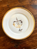 Petite assiette « Cœur Amour » N°0456