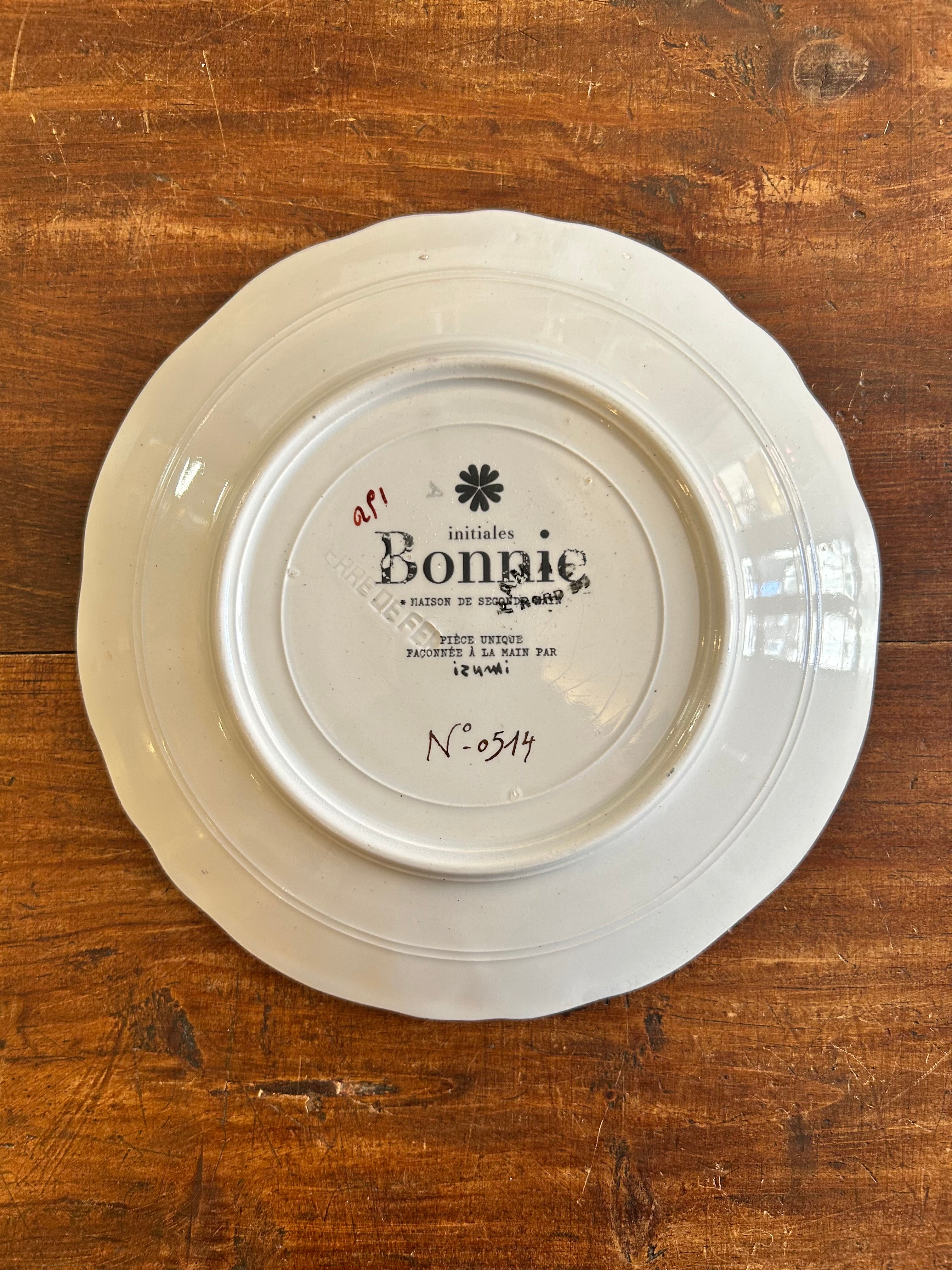 Soucoupe « Les Champs-Élysées » N°0514