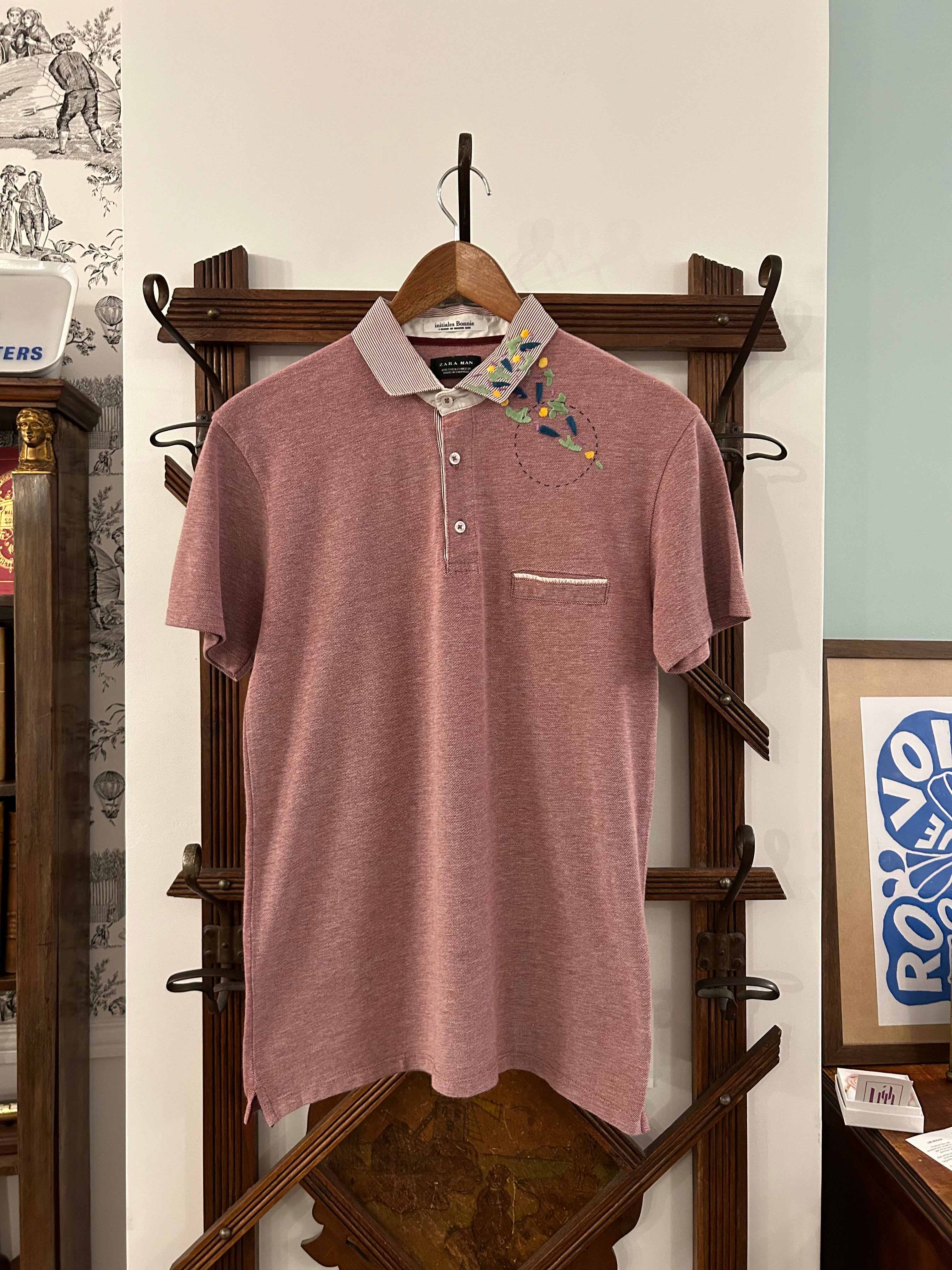 Polo « Broderie col » N°0003