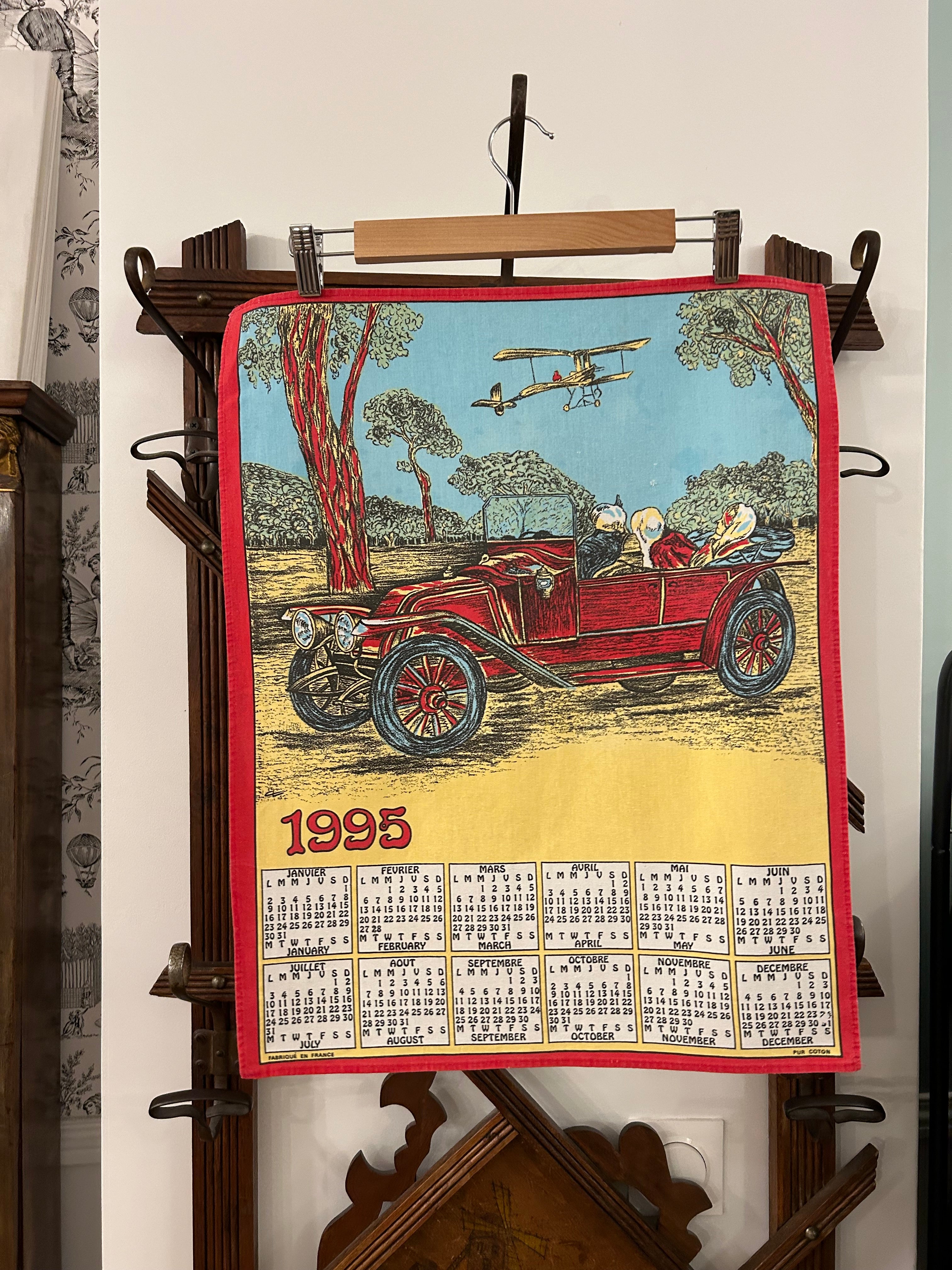 Polo « Voiture ancienne »  Calendrier 1995 - N°0176