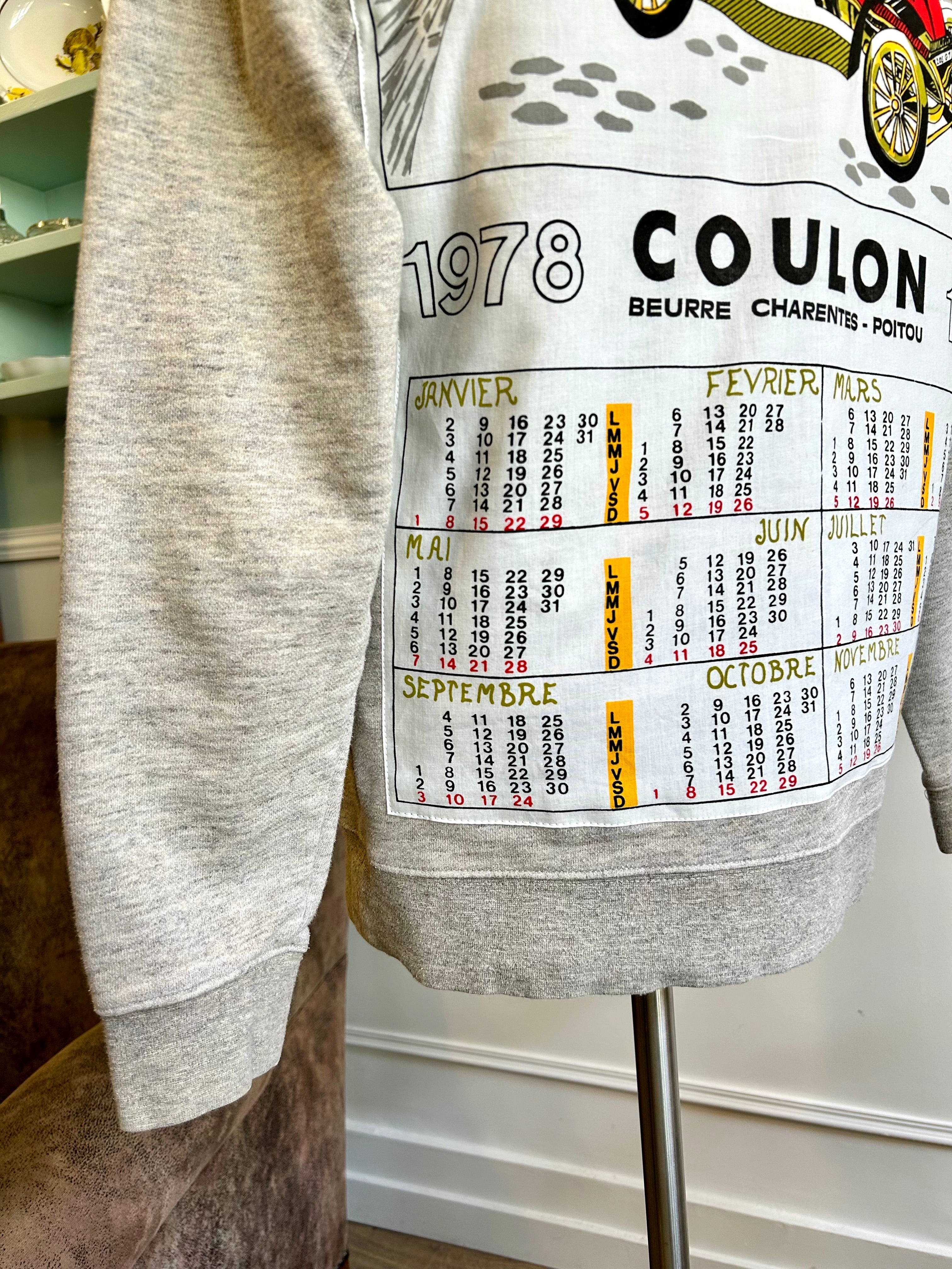 Sweat « Voiture ancienne » Calendrier 1978 - N°0169