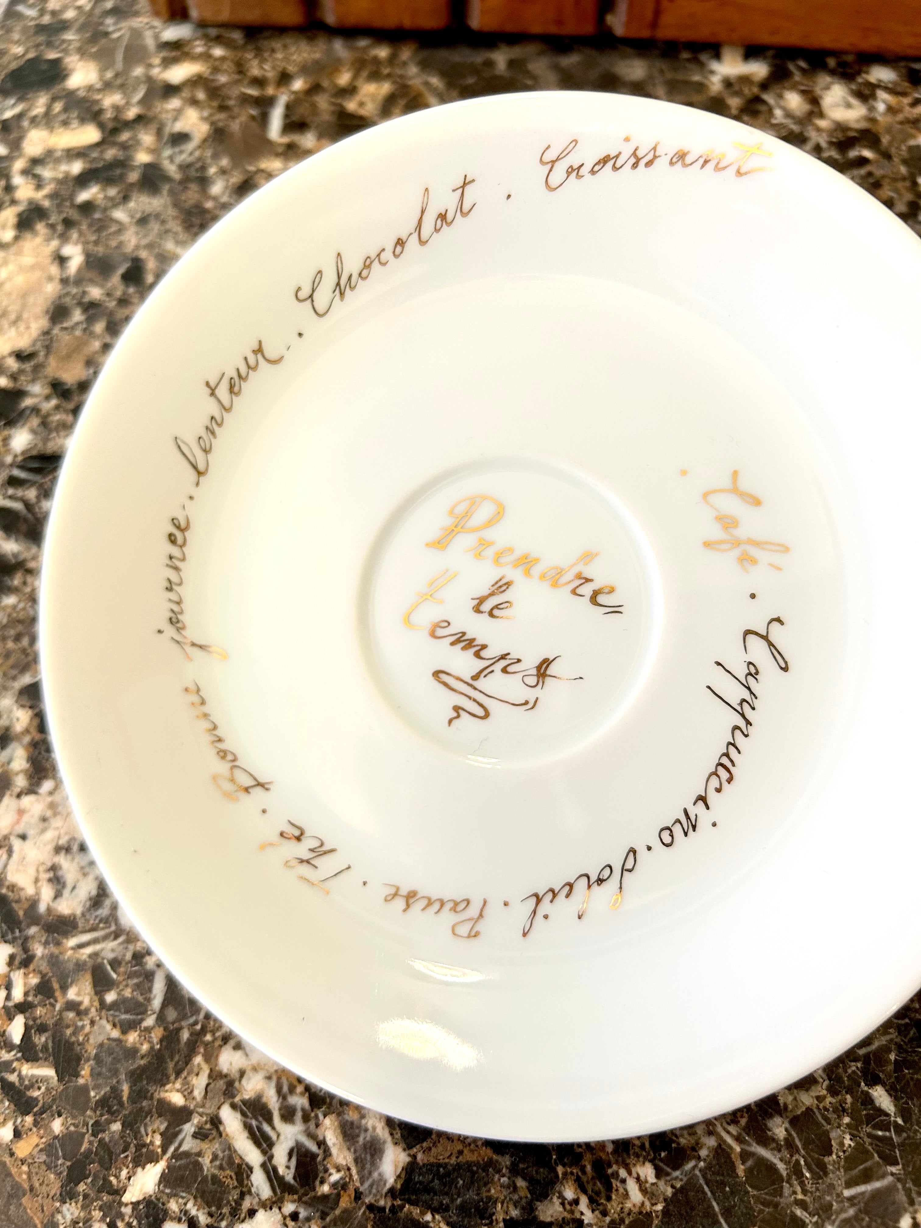 Petite assiette « Pause café » N°0487