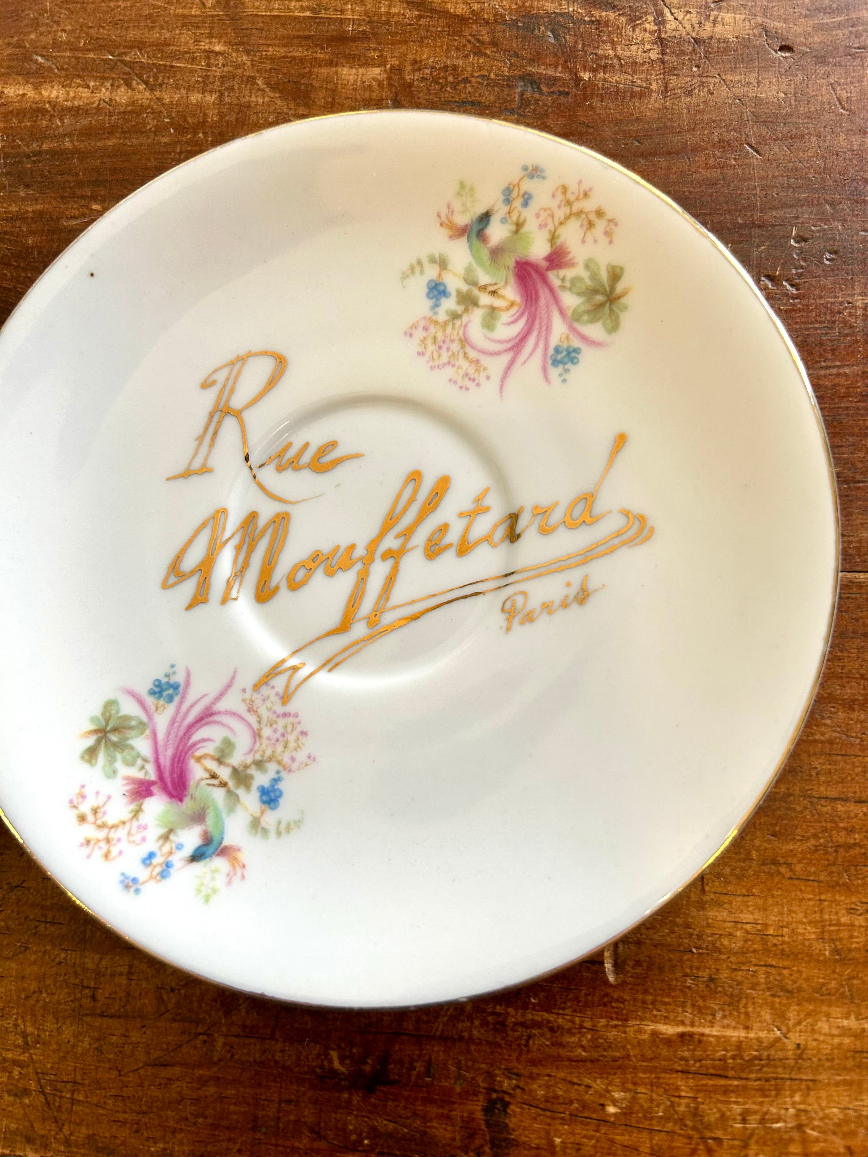 Soucoupe « Rue Mouffetard » N°0496
