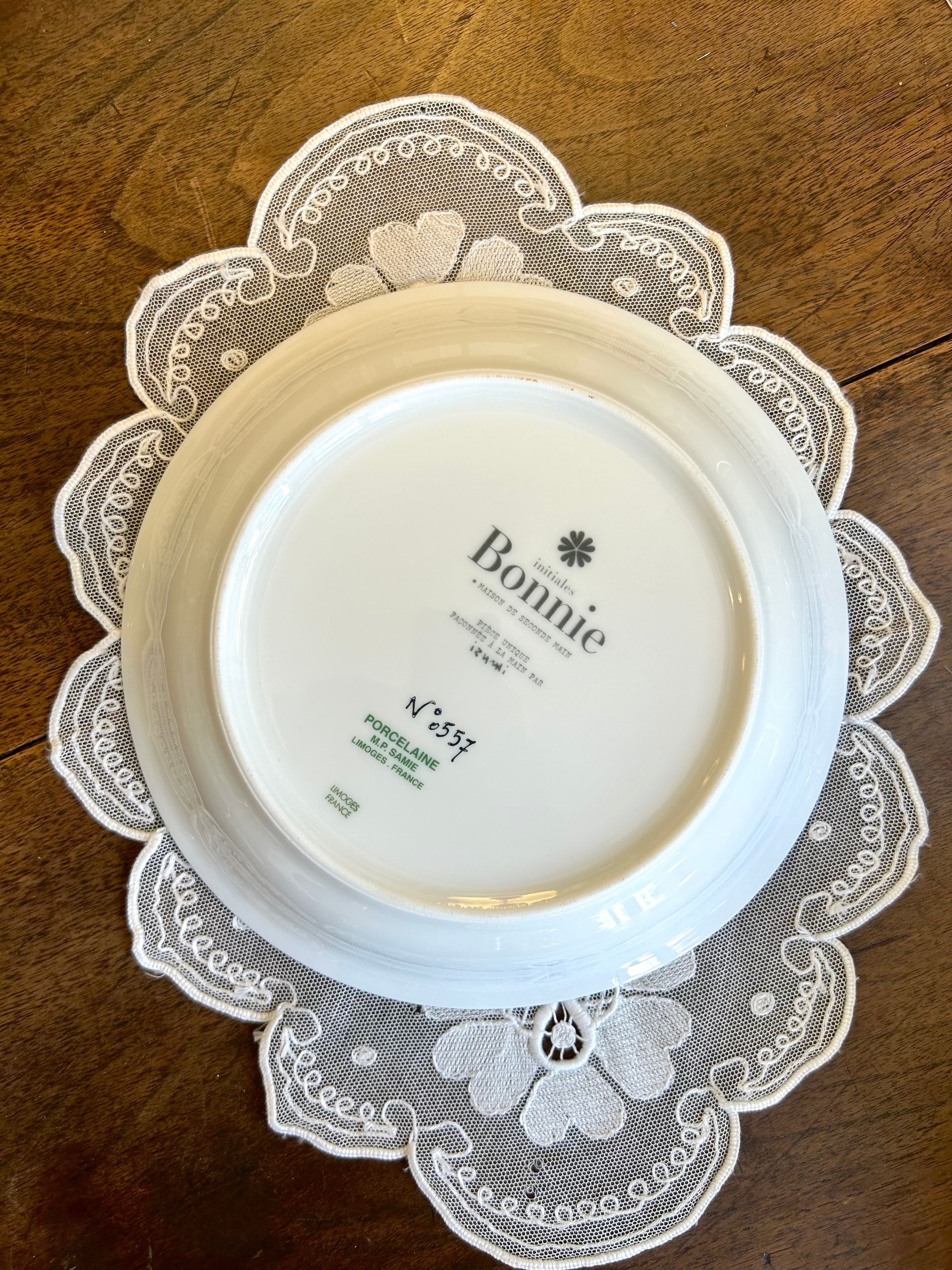 Assiette creuse « Citrons » N°0557