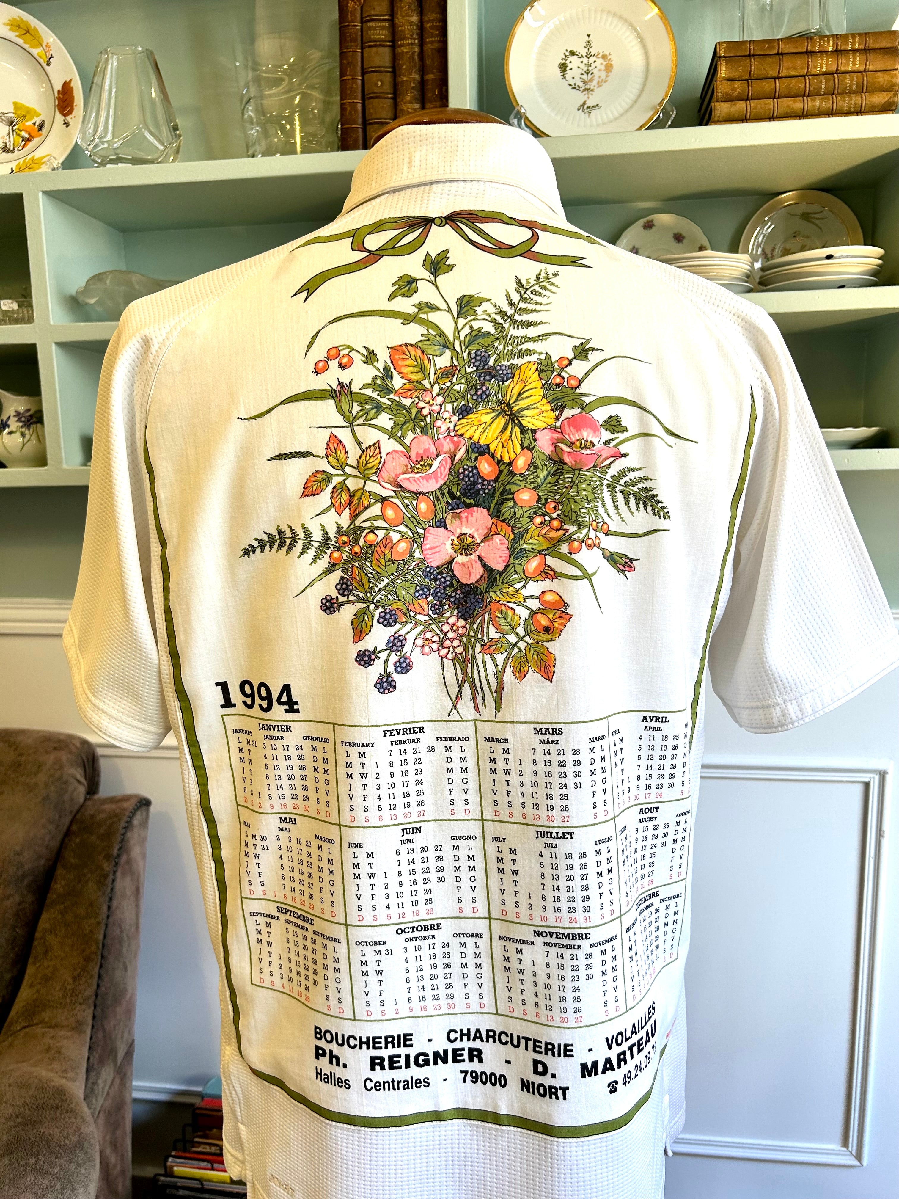 Polo « Bouquet papillon » Calendrier 1994 - N°0177