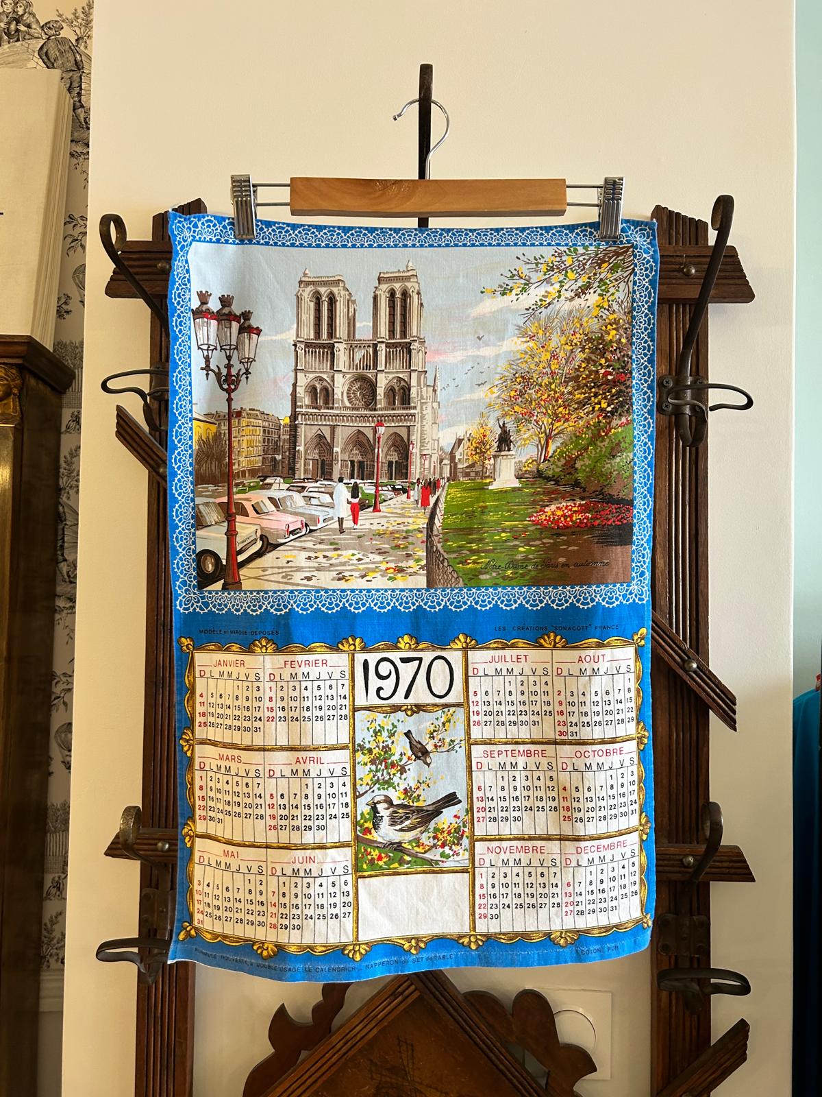 Sweat « Notre-Dame » Calendrier 1970 - N°0167